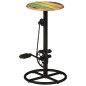 vidaXL Barhocker 2 Stk. Altholz Massiv vidaXL Barhocker 2 Stk. Altholz Massiv