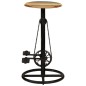 vidaXL Barhocker 2 Stk. Altholz Massiv vidaXL Barhocker 2 Stk. Altholz Massiv