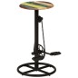 vidaXL Barhocker 2 Stk. Altholz Massiv vidaXL Barhocker 2 Stk. Altholz Massiv