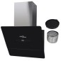 vidaXL Dunstabzugshaube Schwarz Hartglas mit Display 600 mm vidaXL Dunstabzugshaube Schwarz Hartglas mit Display 600 mm