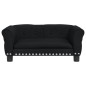 vidaXL Hundebett Schwarz 70x45x30 cm Samt vidaXL Hundebett Schwarz 70x45x30 cm Samt