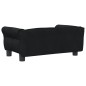 vidaXL Hundebett Schwarz 70x45x30 cm Samt vidaXL Hundebett Schwarz 70x45x30 cm Samt