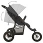 vidaXL Kinderwagen Anthrazit Stahl vidaXL Kinderwagen Anthrazit Stahl