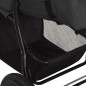 vidaXL Kinderwagen Anthrazit Stahl vidaXL Kinderwagen Anthrazit Stahl