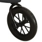 vidaXL Kinderwagen Anthrazit Stahl vidaXL Kinderwagen Anthrazit Stahl