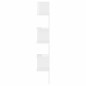 vidaXL Wand-Eckregal Hochglanz-Weiß 20x20x127,5 cm Holzwerkstoff vidaXL Wand-Eckregal Hochglanz-Weiß 20x20x127,5 cm Holzwerkstoff