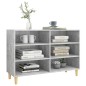 vidaXL Sideboard Betongrau 103,5x35x70 cm Holzwerkstoff vidaXL Sideboard Betongrau 103,5x35x70 cm Holzwerkstoff