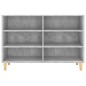 vidaXL Sideboard Betongrau 103,5x35x70 cm Holzwerkstoff vidaXL Sideboard Betongrau 103,5x35x70 cm Holzwerkstoff