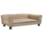 vidaXL Hundebett Cappuccino-Braun 95x55x30 cm Kunstleder vidaXL Hundebett Cappuccino-Braun 95x55x30 cm Kunstleder