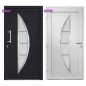 vidaXL Haustür Anthrazit 98x208 cm vidaXL Haustür Anthrazit 98x208 cm