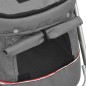 vidaXL Hundewagen Faltbar Grau 100x49x96 cm Leinenstoff vidaXL Hundewagen Faltbar Grau 100x49x96 cm Leinenstoff