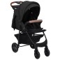 2-in-1 Kinderwagen Anthrazit Stahl 2-in-1 Kinderwagen Anthrazit Stahl
