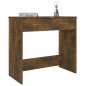 vidaXL Schreibtisch Räuchereiche 80x40x75 cm Holzwerkstoff vidaXL Schreibtisch Räuchereiche 80x40x75 cm Holzwerkstoff