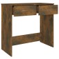 vidaXL Schreibtisch Räuchereiche 80x40x75 cm Holzwerkstoff vidaXL Schreibtisch Räuchereiche 80x40x75 cm Holzwerkstoff