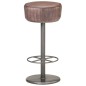 vidaXL Barhocker Braun Echtleder vidaXL Barhocker Braun Echtleder