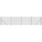 vidaXL Maschendrahtzaun mit Bodenflansch Anthrazit 1,4x10 m vidaXL Maschendrahtzaun mit Bodenflansch Anthrazit 1,4x10 m