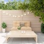 vidaXL 2-tlg. Garten-Lounge-Set mit Kissen Massivholz vidaXL 2-tlg. Garten-Lounge-Set mit Kissen Massivholz