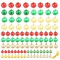 Weihnachtskugeln 100 Stk. Rot/Golden/Grün Weihnachtskugeln 100 Stk. Rot/Golden/Grün