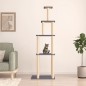 vidaXL Kratzbaum mit Sisal-Kratzsäulen Dunkelgrau 183 cm vidaXL Kratzbaum mit Sisal-Kratzsäulen Dunkelgrau 183 cm