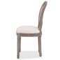 vidaXL Esszimmerstühle 6 Stk. Creme Stoff vidaXL Esszimmerstühle 6 Stk. Creme Stoff