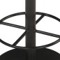 vidaXL Barhocker Grau Echtleder vidaXL Barhocker Grau Echtleder