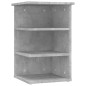 vidaXL Beistellregal Betongrau 35x35x55 cm Holzwerkstoff vidaXL Beistellregal Betongrau 35x35x55 cm Holzwerkstoff