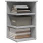 vidaXL Beistellregal Betongrau 35x35x55 cm Holzwerkstoff vidaXL Beistellregal Betongrau 35x35x55 cm Holzwerkstoff
