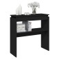 vidaXL Konsolentisch Schwarz 80x30x80 cm Holzwerkstoff vidaXL Konsolentisch Schwarz 80x30x80 cm Holzwerkstoff