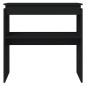 vidaXL Konsolentisch Schwarz 80x30x80 cm Holzwerkstoff vidaXL Konsolentisch Schwarz 80x30x80 cm Holzwerkstoff