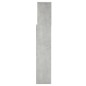 vidaXL Bett-Kopfteil mit Ablagen Betongrau 160x19x103,5 cm