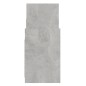 vidaXL Regalschrank Betongrau 60x26x60 cm Holzwerkstoff vidaXL Regalschrank Betongrau 60x26x60 cm Holzwerkstoff