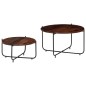 vidaXL Couchtisch-Set 2-tlg. Massivholz 60 x 35 cm vidaXL Couchtisch-Set 2-tlg. Massivholz 60 x 35 cm