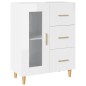 vidaXL Sideboard Hochglanz-Weiß 69,5x34x90 cm Holzwerkstoff vidaXL Sideboard Hochglanz-Weiß 69,5x34x90 cm Holzwerkstoff