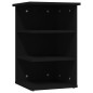 vidaXL Beistellregal Schwarz 35x35x55 cm Holzwerkstoff vidaXL Beistellregal Schwarz 35x35x55 cm Holzwerkstoff