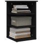 vidaXL Beistellregal Schwarz 35x35x55 cm Holzwerkstoff vidaXL Beistellregal Schwarz 35x35x55 cm Holzwerkstoff