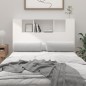 vidaXL Kopfteil mit Ablagen Weiß 120x18,5x102,5 cm vidaXL Kopfteil mit Ablagen Weiß 120x18,5x102,5 cm