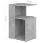 vidaXL Beistelltisch Betongrau 36x30x56 cm Holzwerkstoff vidaXL Beistelltisch Betongrau 36x30x56 cm Holzwerkstoff