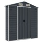 vidaXL Gerätehaus Anthrazit 191x810x198 cm Verzinkter Stahl vidaXL Gerätehaus Anthrazit 191x810x198 cm Verzinkter Stahl