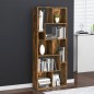 vidaXL Bücherregal Räuchereiche 67x24x161 cm Holzwerkstoff vidaXL Bücherregal Räuchereiche 67x24x161 cm Holzwerkstoff