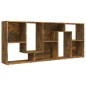 vidaXL Bücherregal Räuchereiche 67x24x161 cm Holzwerkstoff vidaXL Bücherregal Räuchereiche 67x24x161 cm Holzwerkstoff