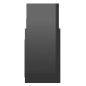 vidaXL Regalschrank Hochglanz-Schwarz 60x26x60 cm Holzwerkstoff vidaXL Regalschrank Hochglanz-Schwarz 60x26x60 cm Holzwerkstoff
