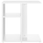 vidaXL Beistelltisch Weiß 50x30x50 cm Holzwerkstoff vidaXL Beistelltisch Weiß 50x30x50 cm Holzwerkstoff