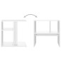 vidaXL Beistelltisch Weiß 50x30x50 cm Holzwerkstoff vidaXL Beistelltisch Weiß 50x30x50 cm Holzwerkstoff