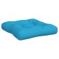 vidaXL Palettenkissen 3-tlg. Blau Stoff vidaXL Palettenkissen 3-tlg. Blau Stoff