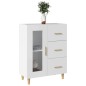 vidaXL Sideboard Weiß 69,5x34x90 cm Holzwerkstoff vidaXL Sideboard Weiß 69,5x34x90 cm Holzwerkstoff