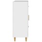 vidaXL Sideboard Weiß 69,5x34x90 cm Holzwerkstoff vidaXL Sideboard Weiß 69,5x34x90 cm Holzwerkstoff