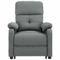 vidaXL Massagesessel Elektrisch Dunkelgrau Stoff vidaXL Massagesessel Elektrisch Dunkelgrau Stoff