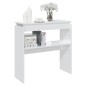 vidaXL Konsolentisch Hochglanz-Weiß 80x30x80 cm Holzwerkstoff vidaXL Konsolentisch Hochglanz-Weiß 80x30x80 cm Holzwerkstoff