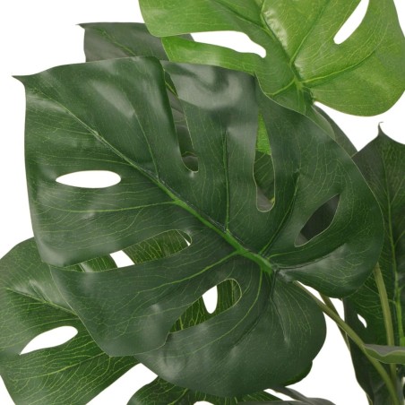 vidaXL Künstliche Monstera-Pflanze mit Topf 45 cm Grün
