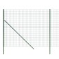 vidaXL Maschendrahtzaun Grün 2,2x10 m Verzinkter Stahl vidaXL Maschendrahtzaun Grün 2,2x10 m Verzinkter Stahl